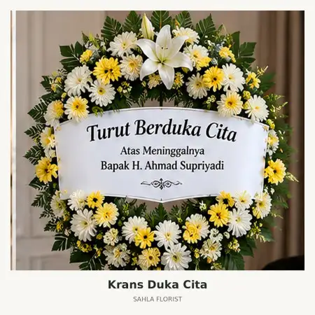Krans Bunga Duka Prawirotaman